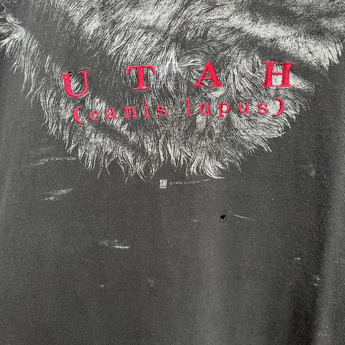 Vintage Wolf Tee - Size XL
