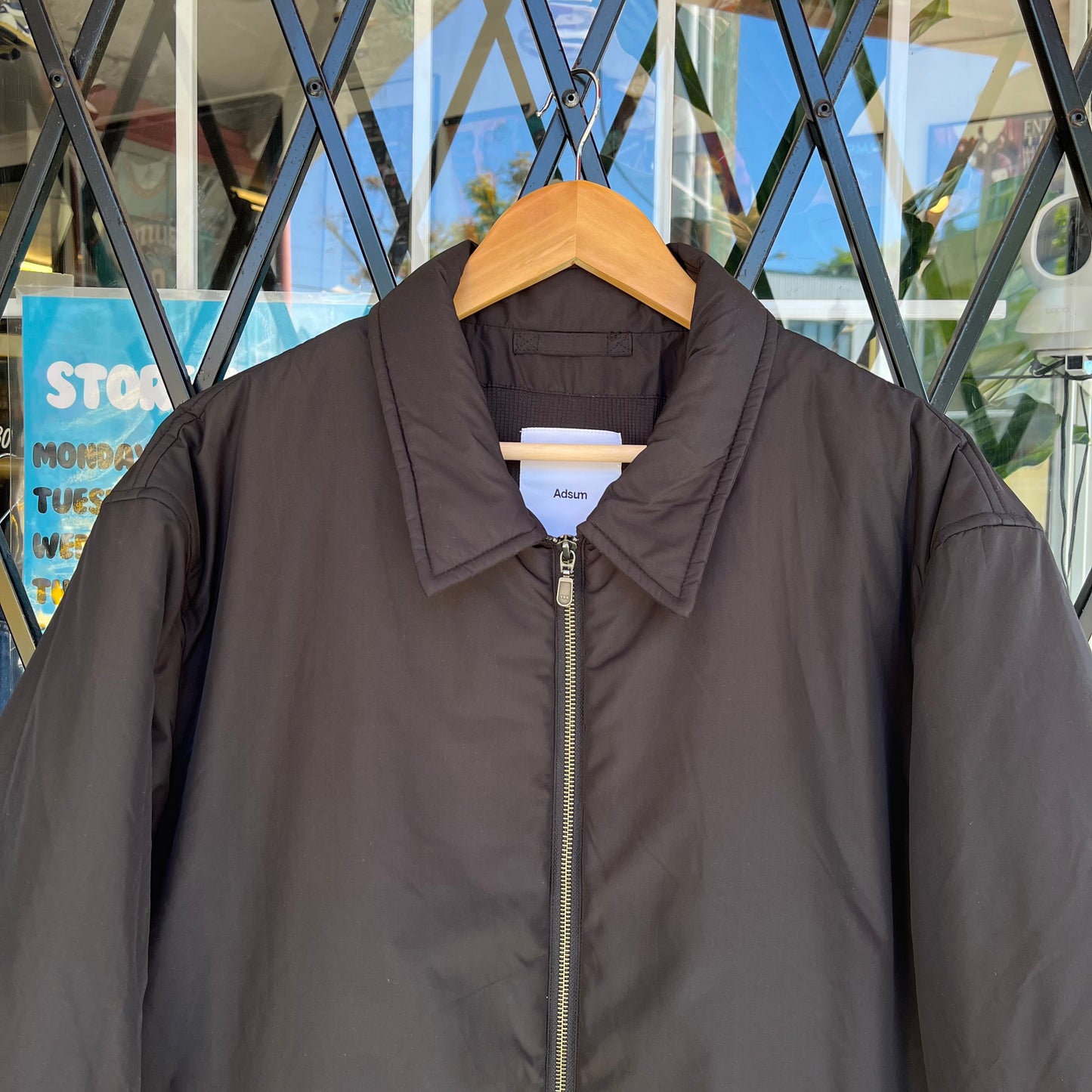 Adsum Padded Harrington Jacket - Size XL