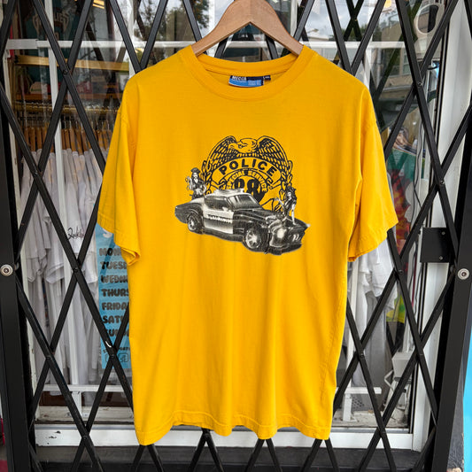Y2K Mecca Police Car Tee - Size M