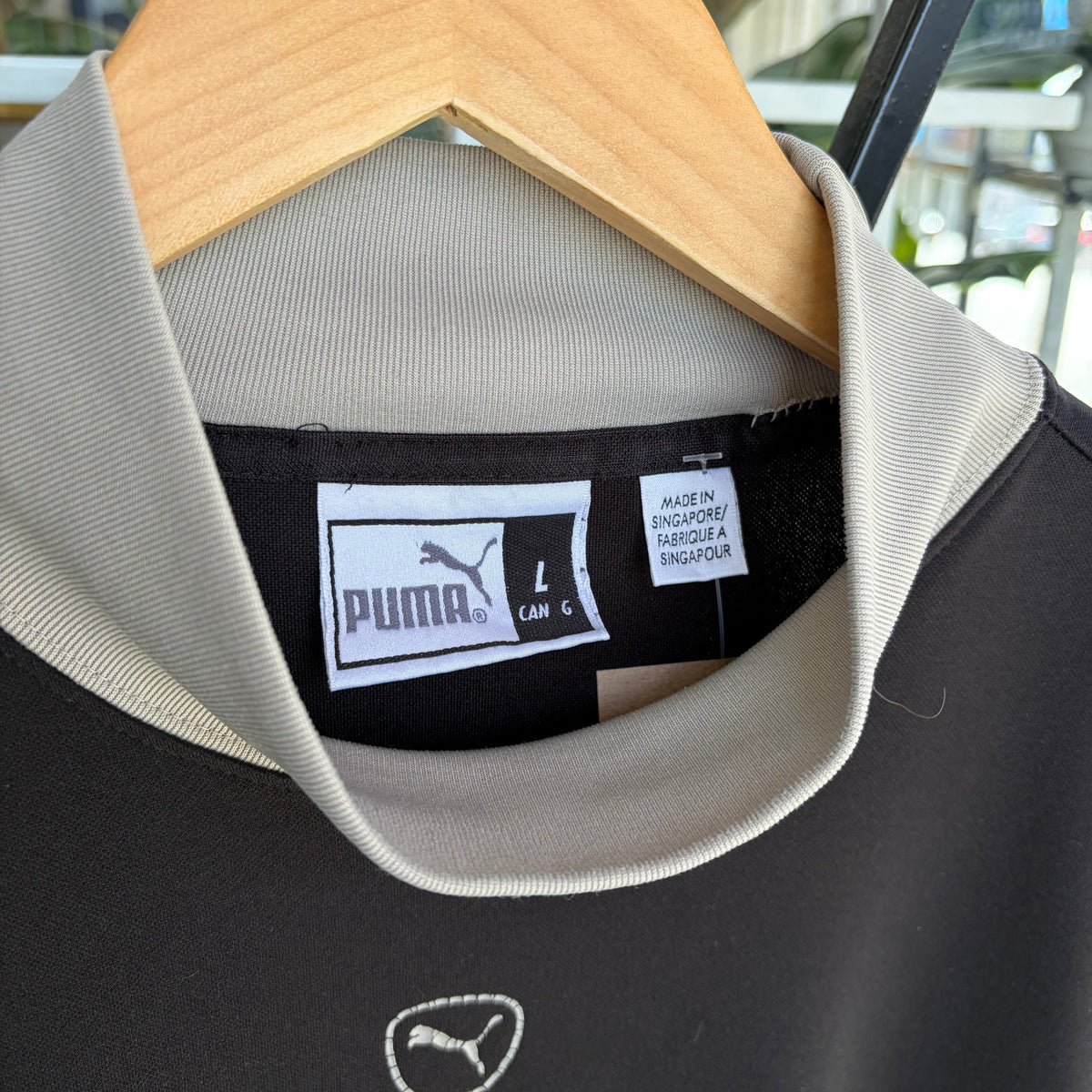 Vintage Puma Mockneck Long Sleeve - Size L