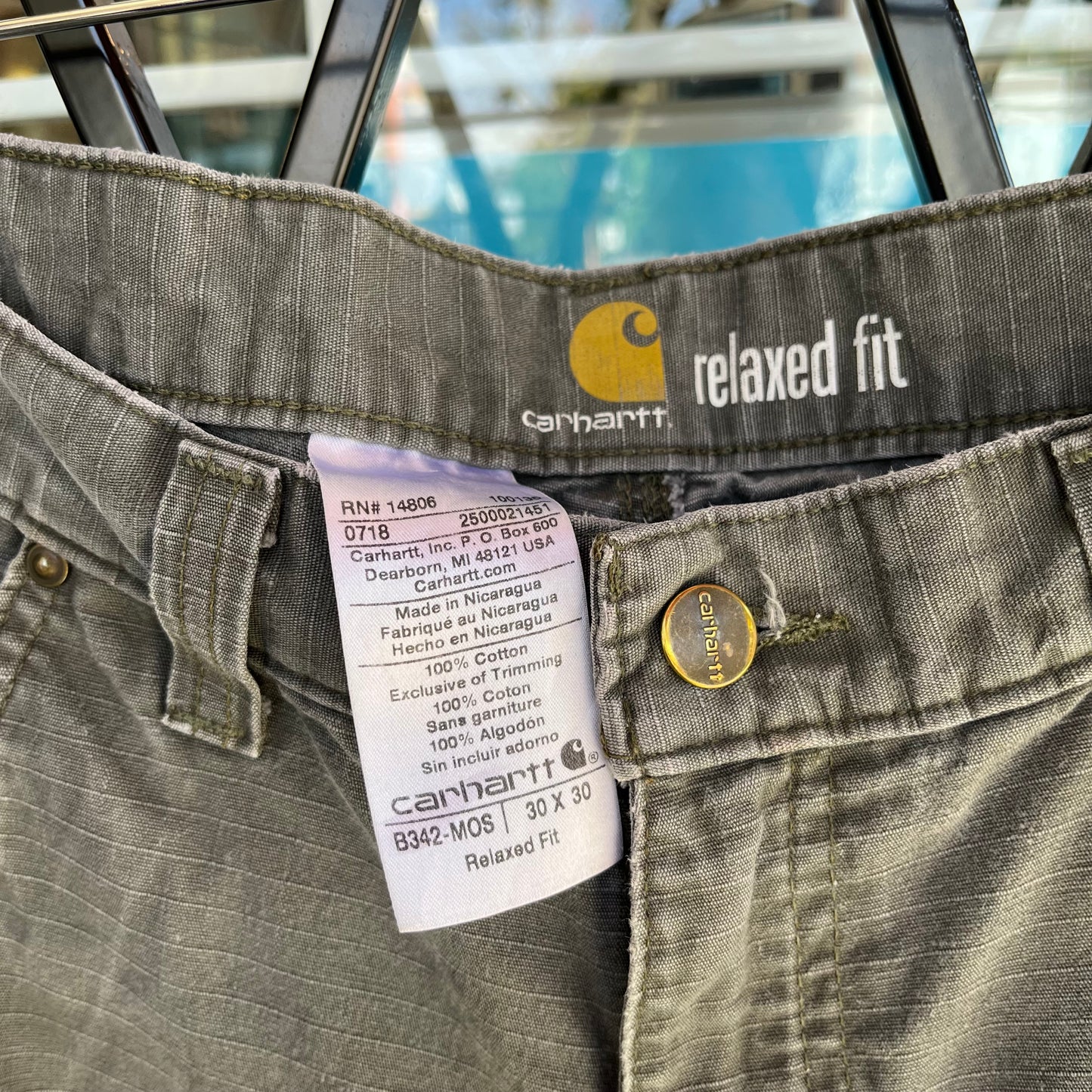 Carhartt Cargo Pants - Size 30W