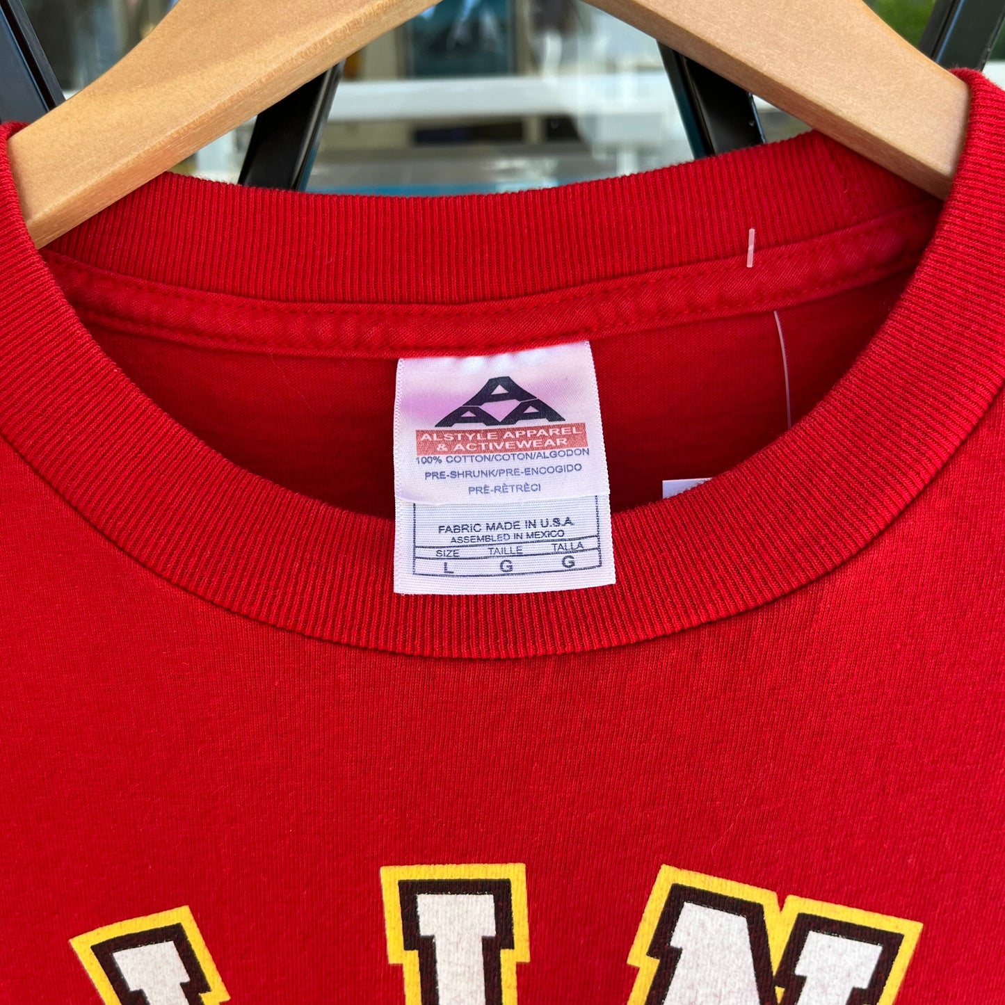 Vintage Calgary Flames Martin Gélinas Tee - Size L