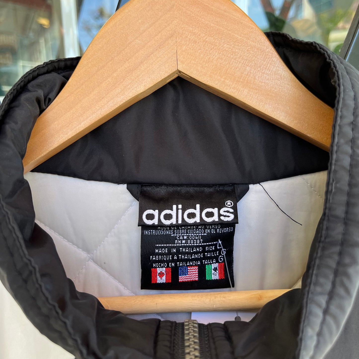 Vintage Adidas Insulated Jacket - Size L