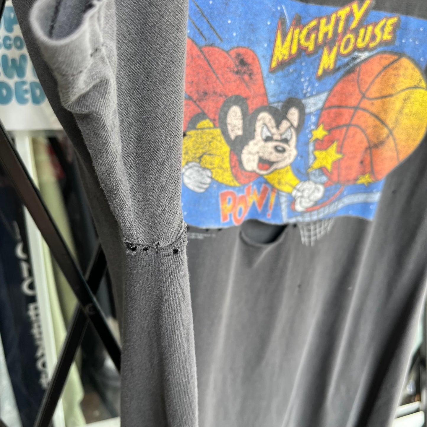 1998 Distressed Mighty Mouse Tee - Size XL