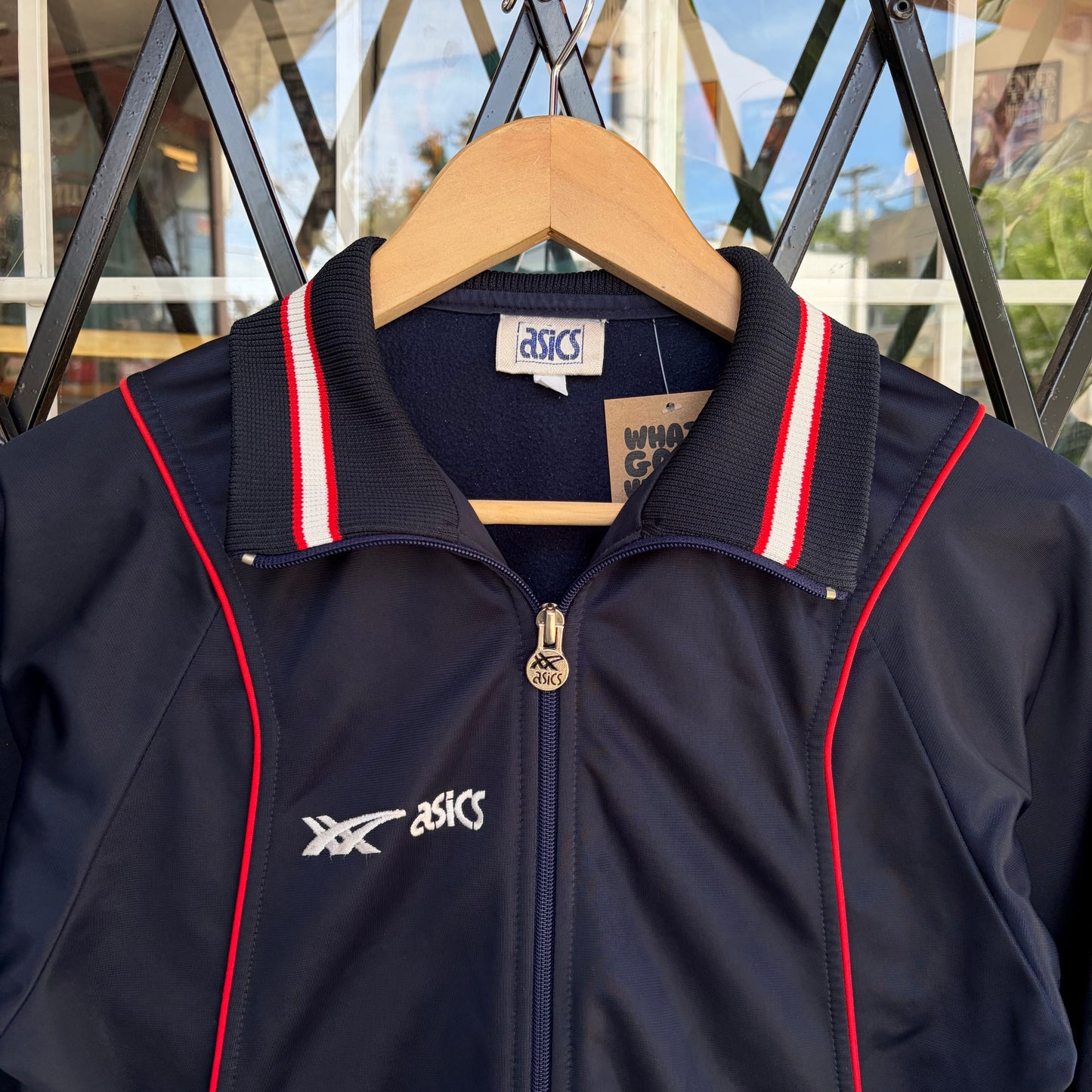 Vintage ASICS Track Jacket - Size S