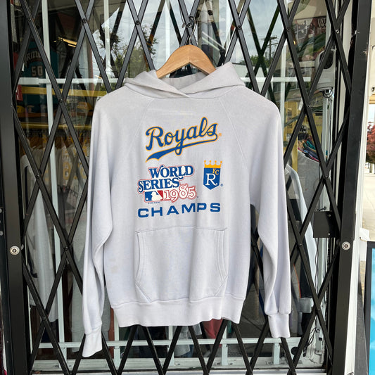 Vintage 1985 Kansas City Royals Hoodie - Size S