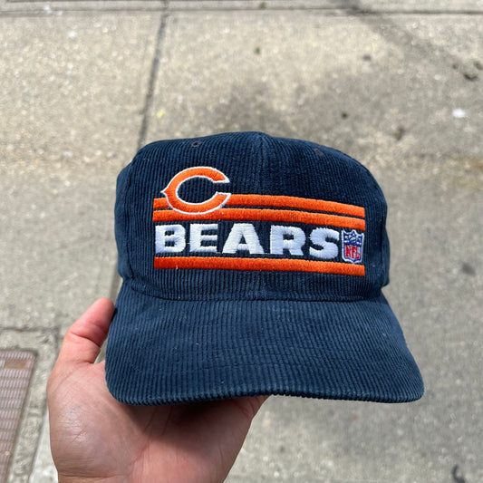 Vintage Ted Fletcher Chicago Bears Corduroy Snapback