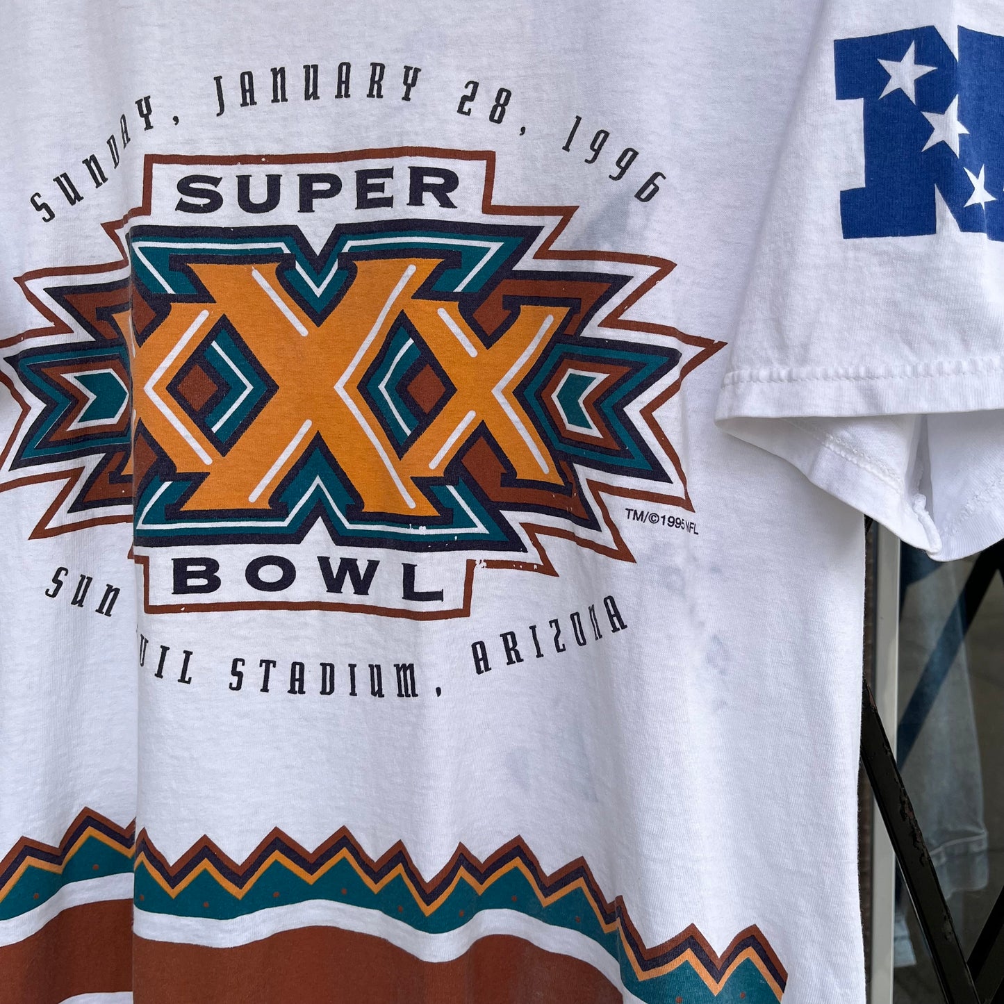 1996 Super Bowl Sunday Tee - Size L