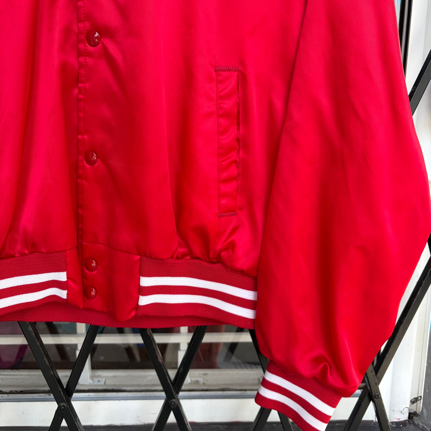 1980’s University of Alabama Crimson Tide Satin Jacket - Size L