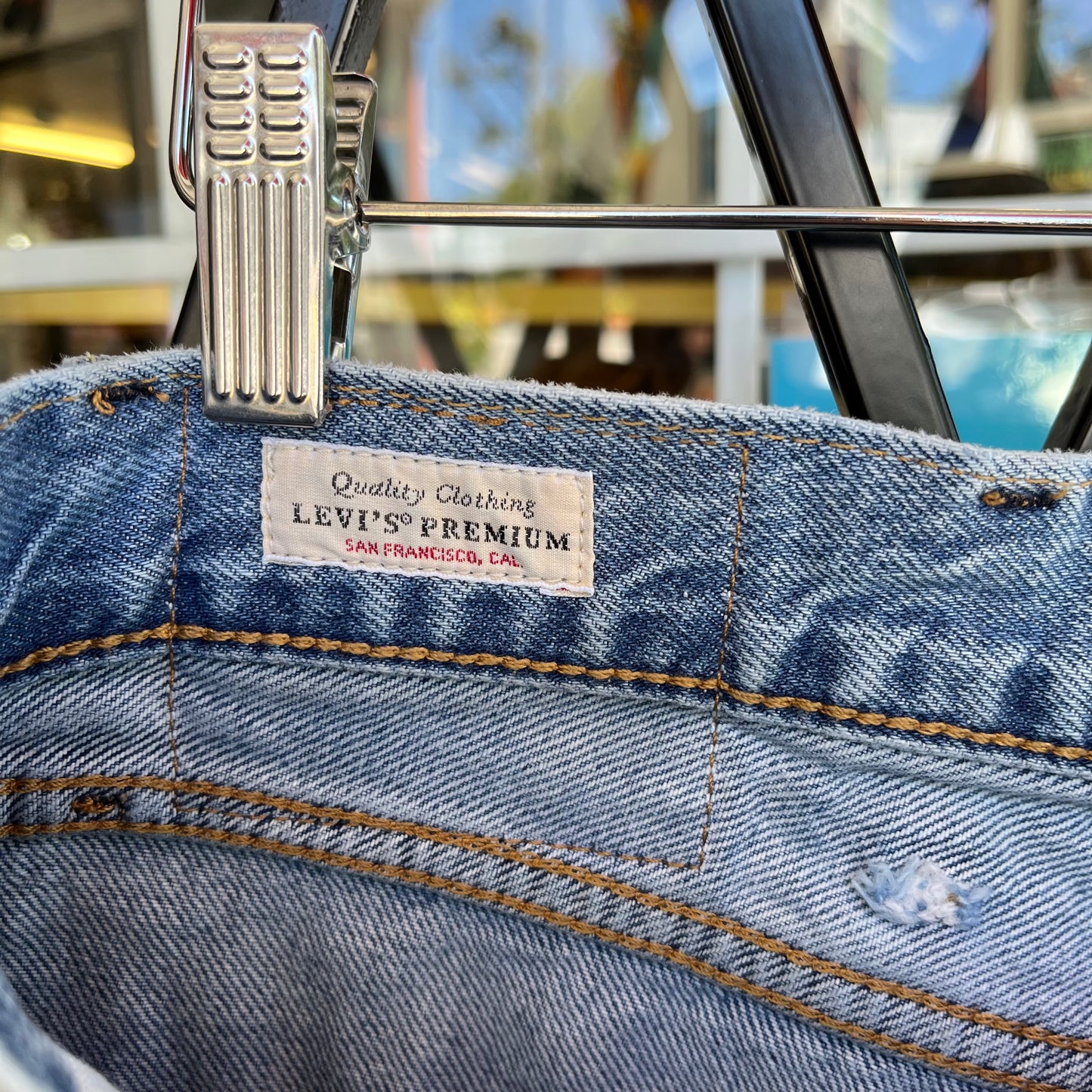 Levi’s Big E Baggy Denim Shorts - Size 38W