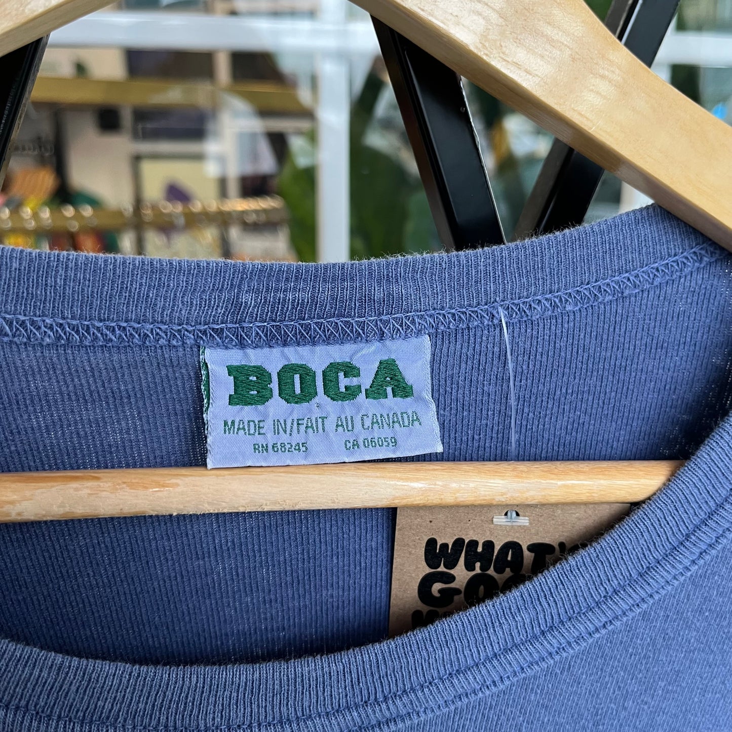 Vintage Boca Baggy Cropped Tee - Size L