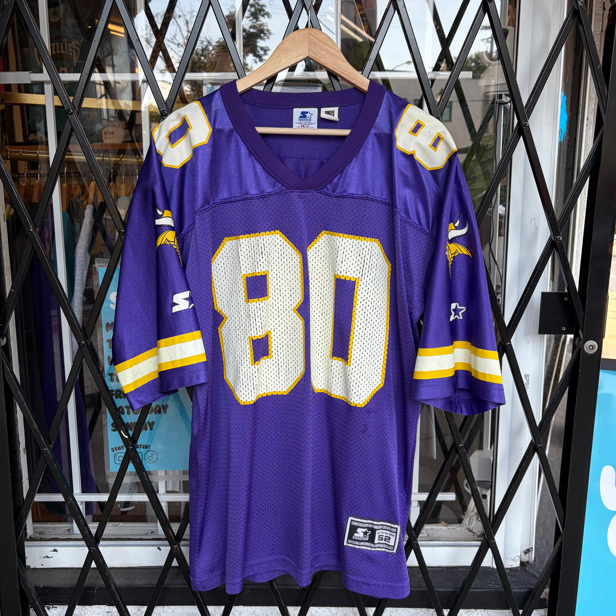 Vintage Starter Cris Carter Vikings Jersey - Size 52 (XL)