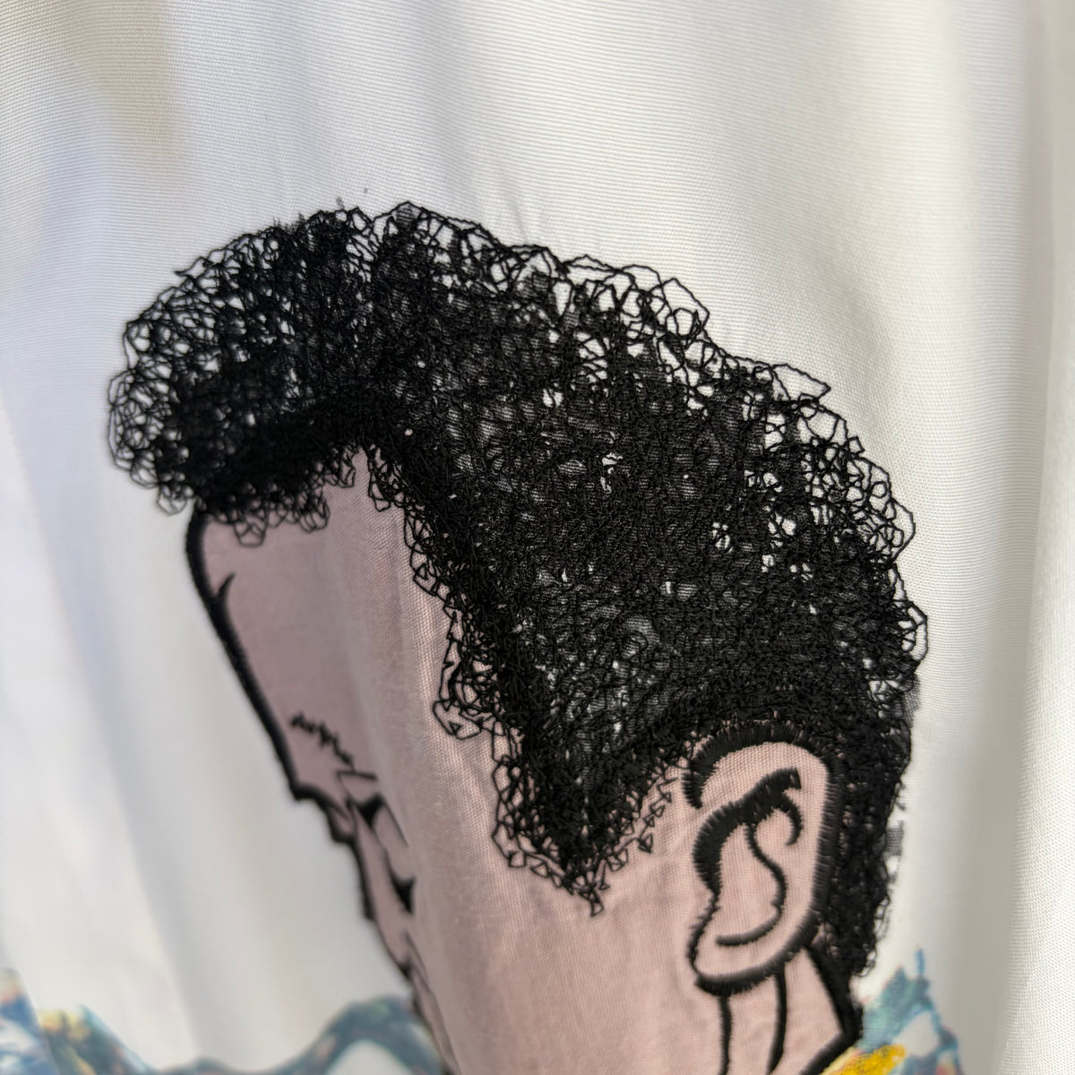 Vintage Bugatchi Dizzy Gillespie Jazz Button Up Shirt - Size L
