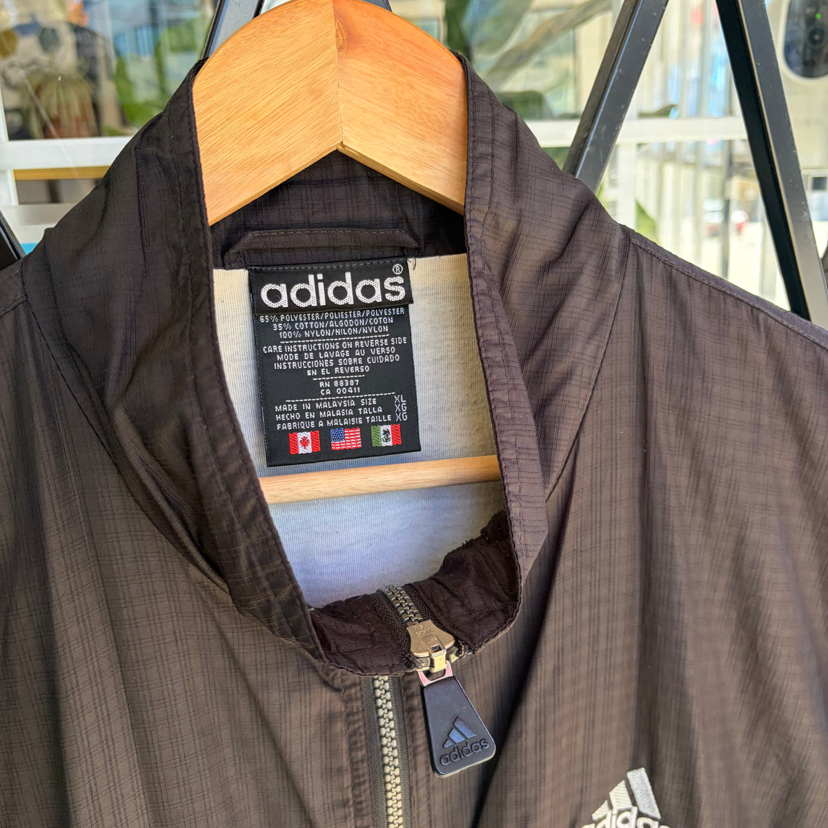 Vintage Adidas Windbreaker - Size XL
