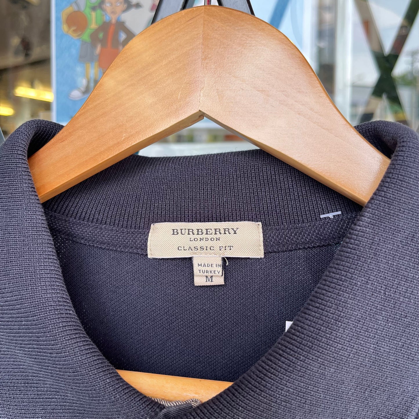 Burberry Collared Long Sleeve - Size M