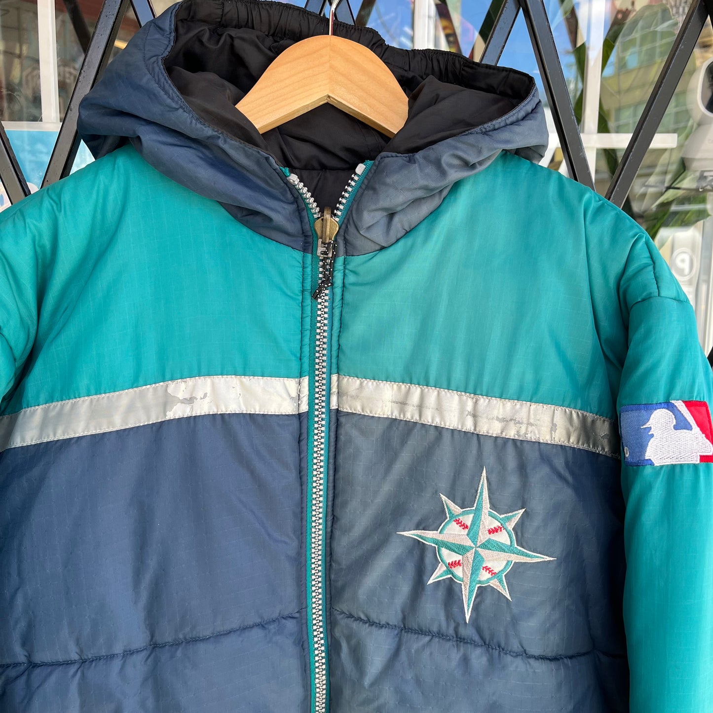 Vintage Pro Player Seattle Mariners Reversible Jacket - Size M