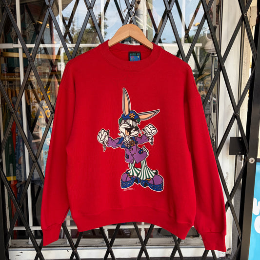 1994 Looney Tunes Hippie Bugs Bunny Crewneck - Size L