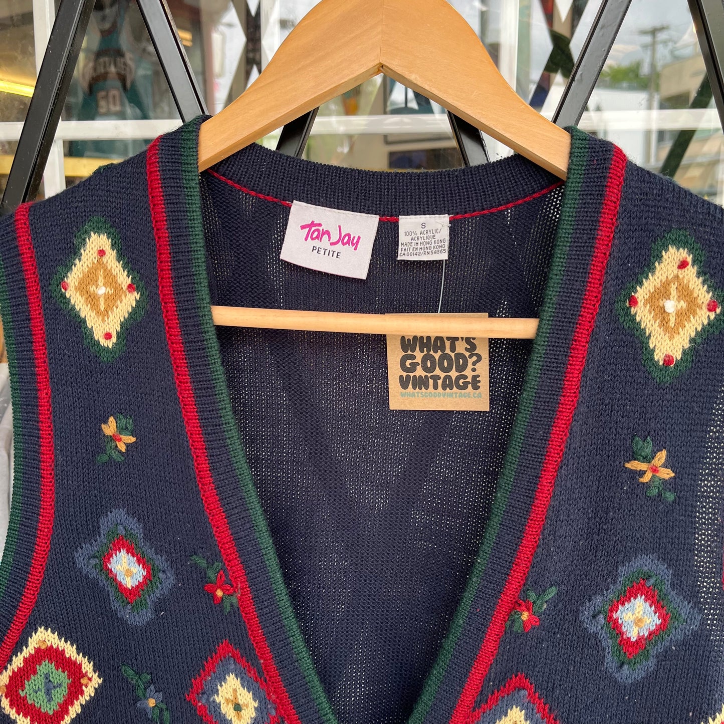 Vintage Knitted Vest - Size Women’s S