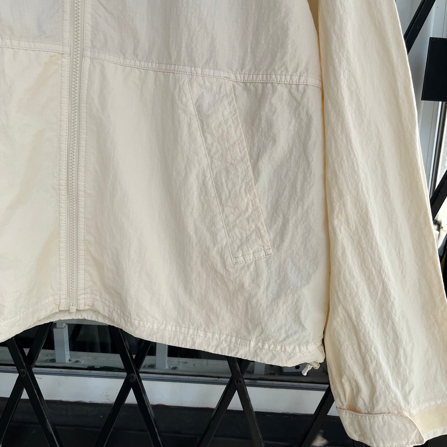 Stussy Warm Up Jacket Bone - Size L