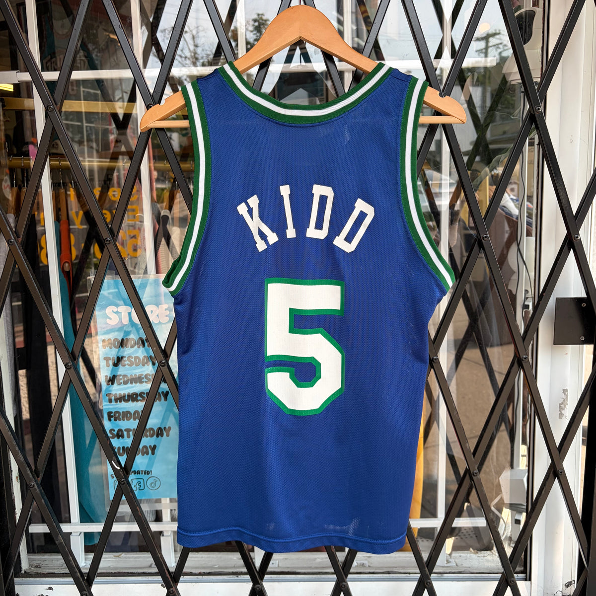 Vintage Champion Dallas Mavericks Jason Kidd Jersey - Size 36 (S)