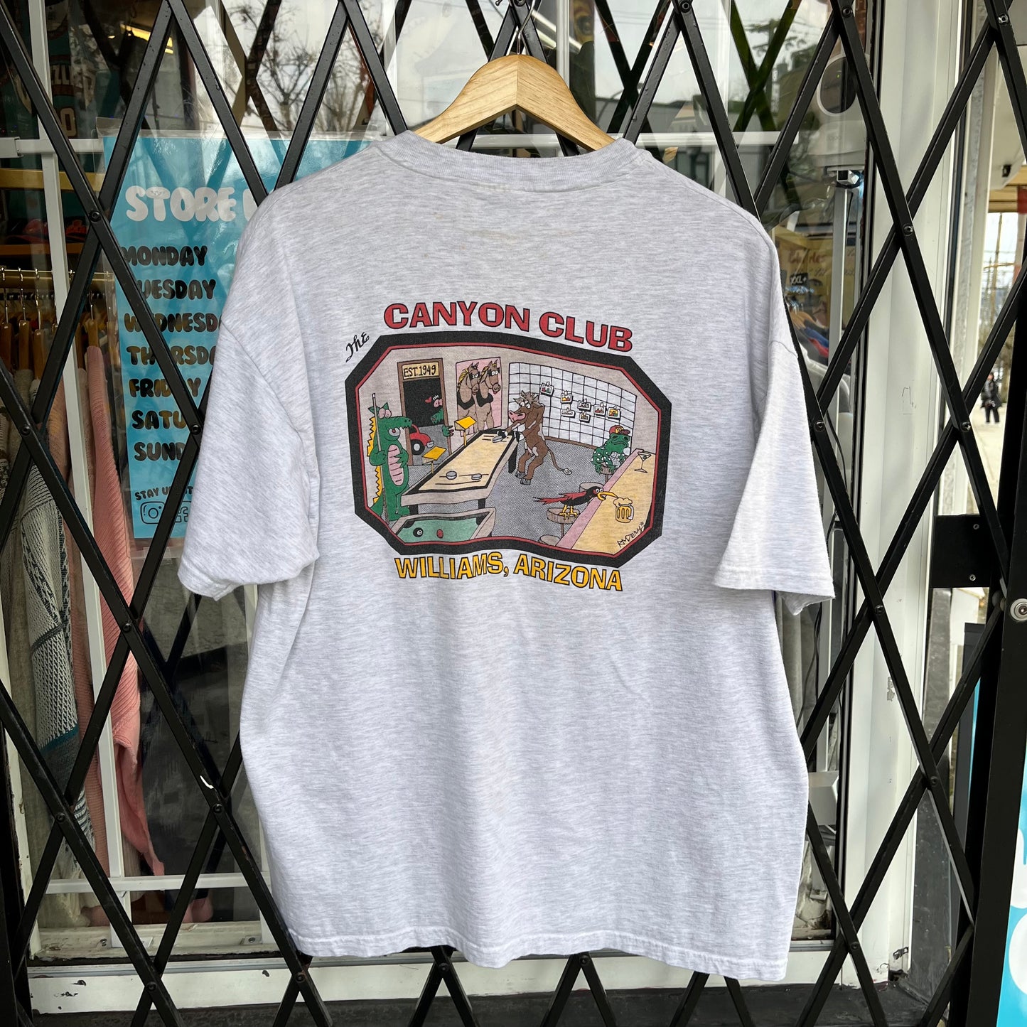 Vintage Canyon Pub Souvenir Tee - Size XL