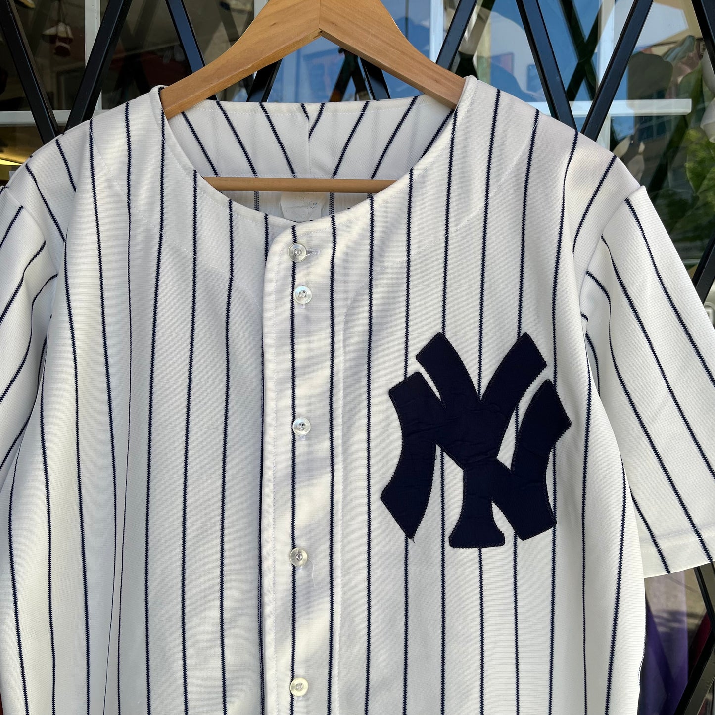 Vintage NY Yankees Reggie Jackson Pinstripe Jersey - Size L