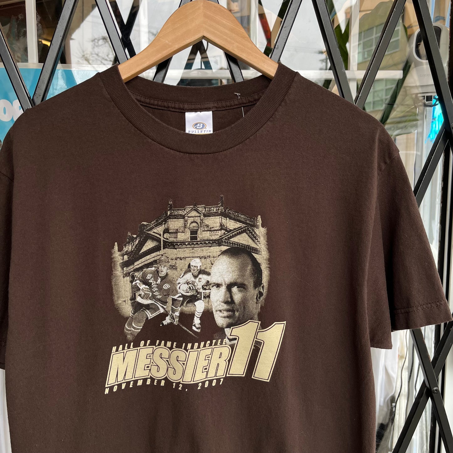 2007 Messier HOF Inductee Tee - Size L