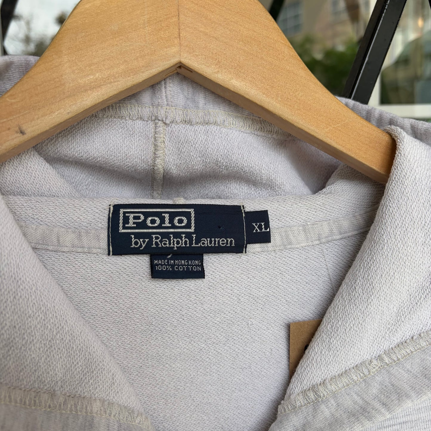 Vintage Polo Ralph Lauren Zip Up Hoodie - Size XL