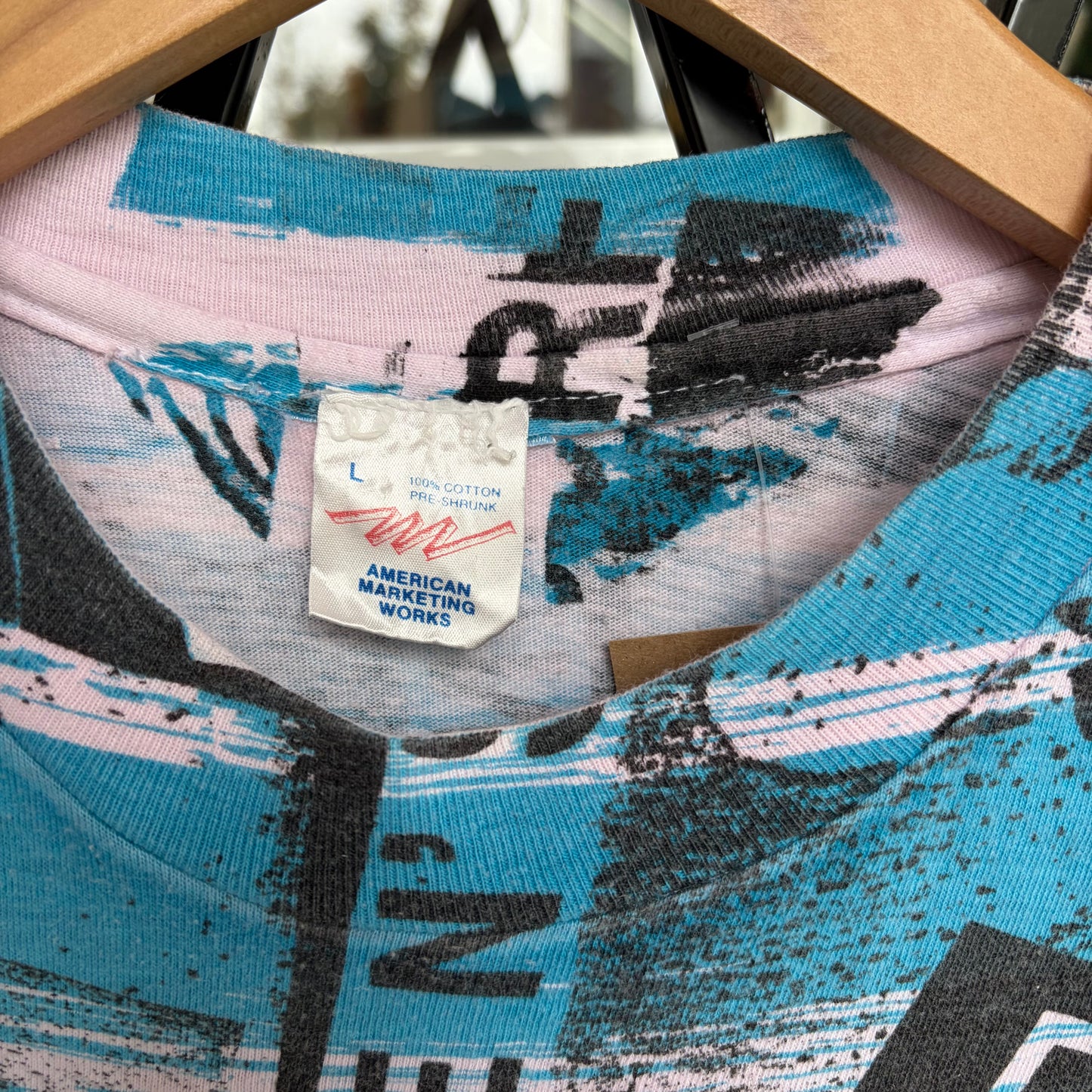 Vintage Surf AOP Tee - Fits Size M