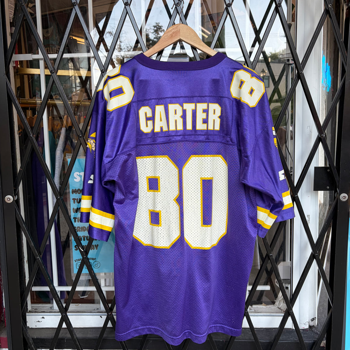 Vintage Starter Cris Carter Vikings Jersey - Size 52 (XL)