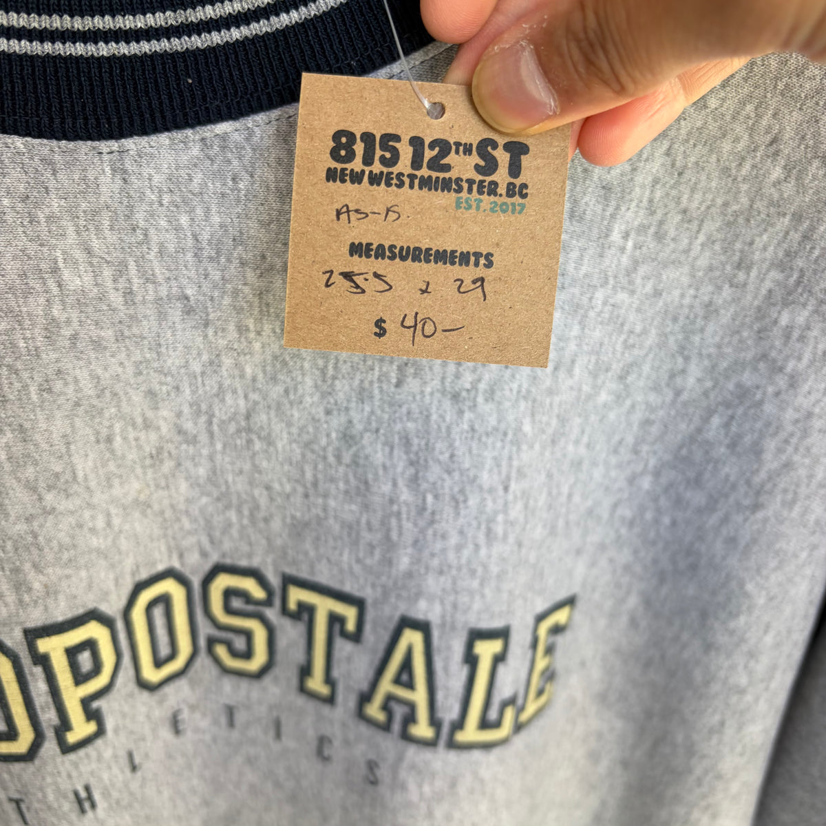 Vintage Aeropastale Athletics Crewneck - Size XL