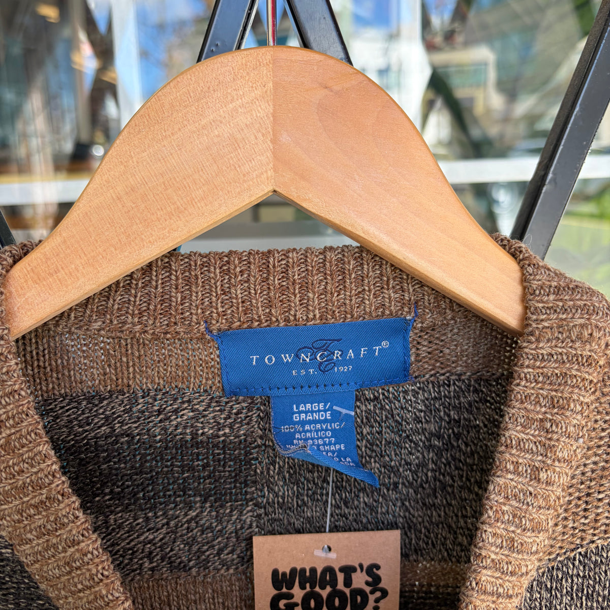 Vintage Knit Sweater - Size L