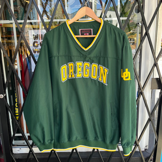 Vintage Oregon Ducks Pullover Windbreaker - Size L