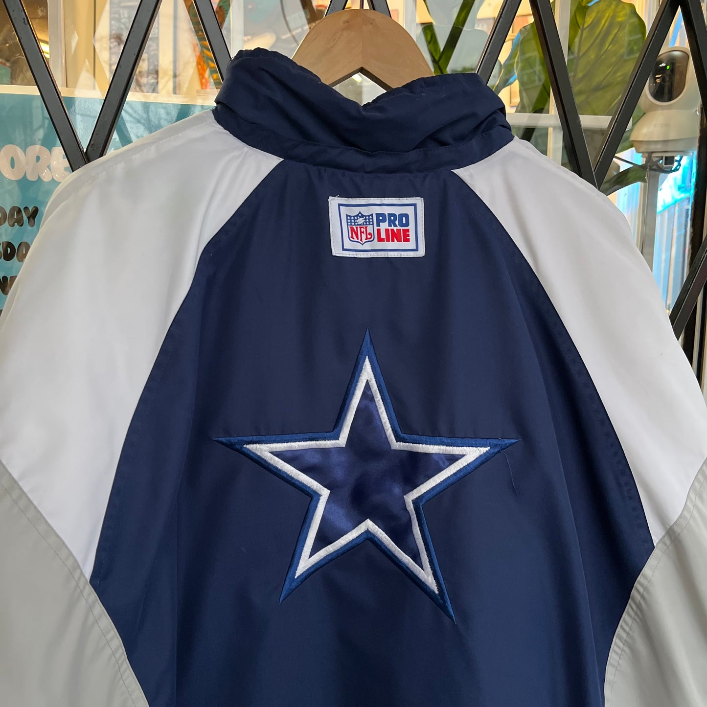 Vintage Reebok Pro Line Dallas Cowboys Parka Jacket - Size XL