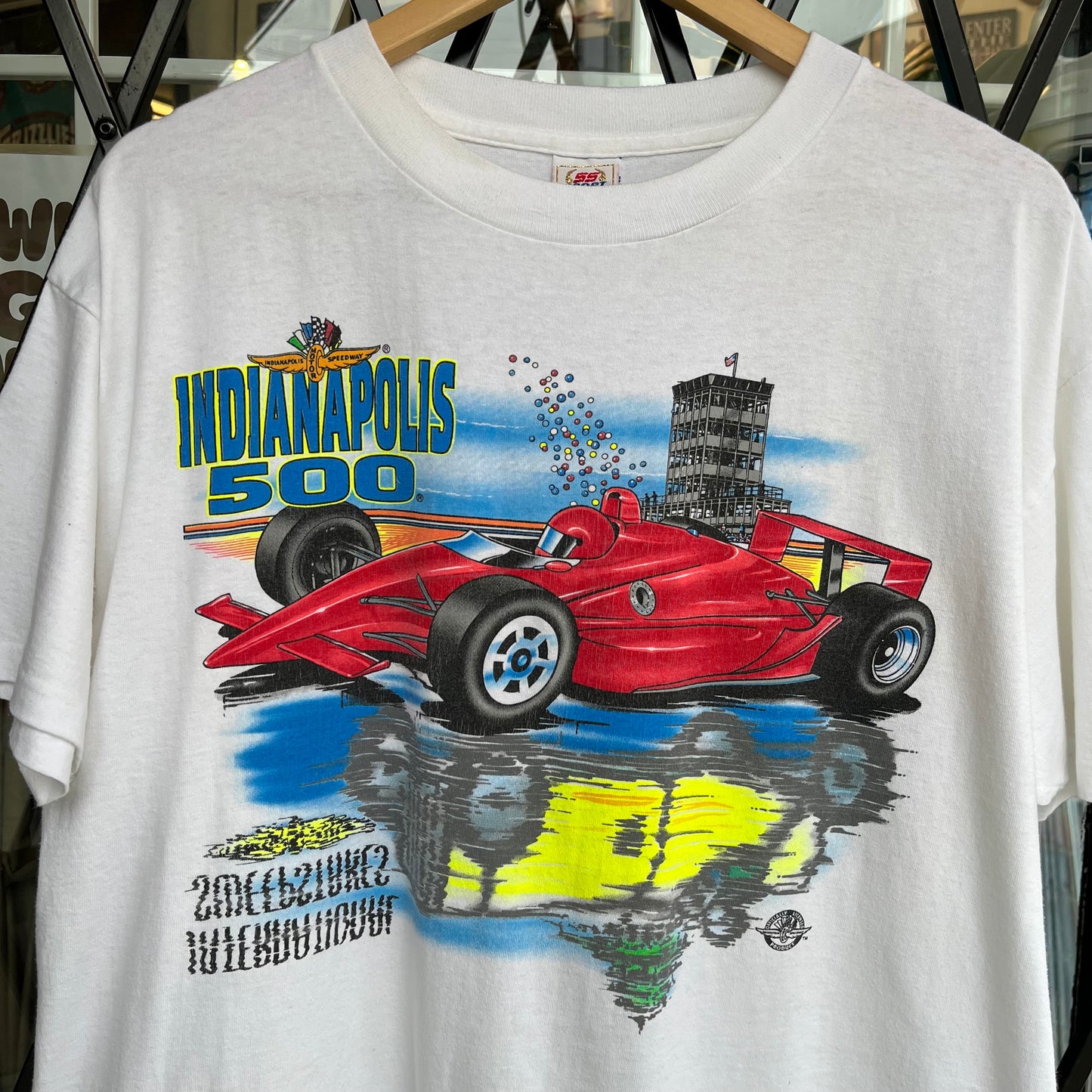 Vintage Indianapolis 500 Racing Tee - Size XL