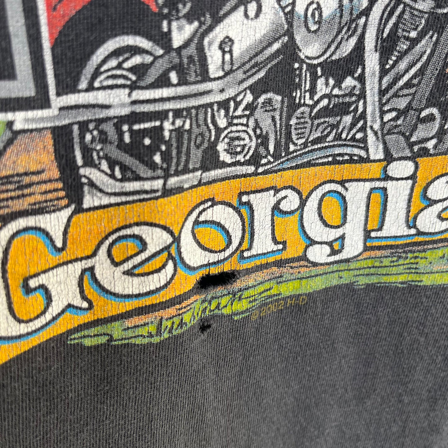 2001 Harley Davidson Georgia Tee - Size XL