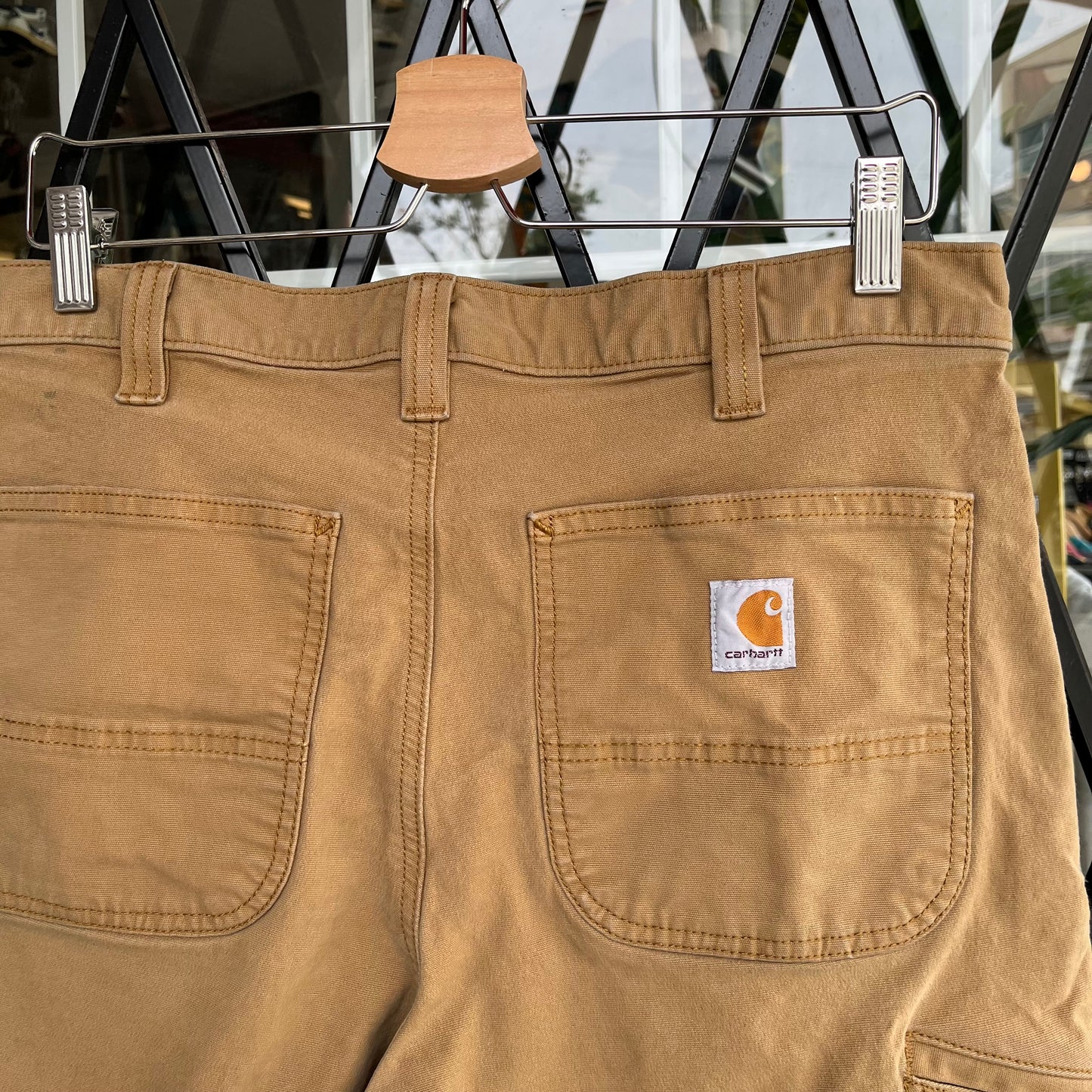 Carhartt Khaki Shorts - Size 33W