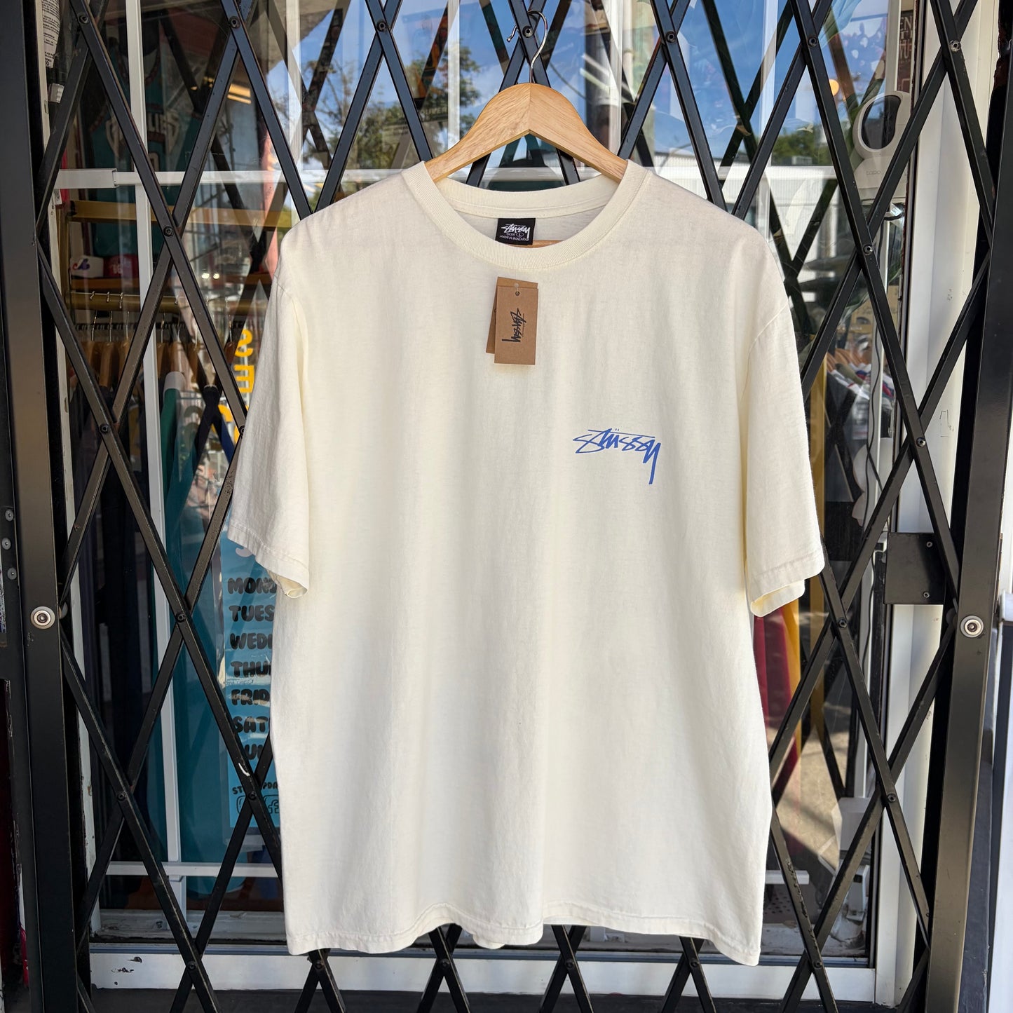 Stussy Skate Stack Tee Natural - Size L