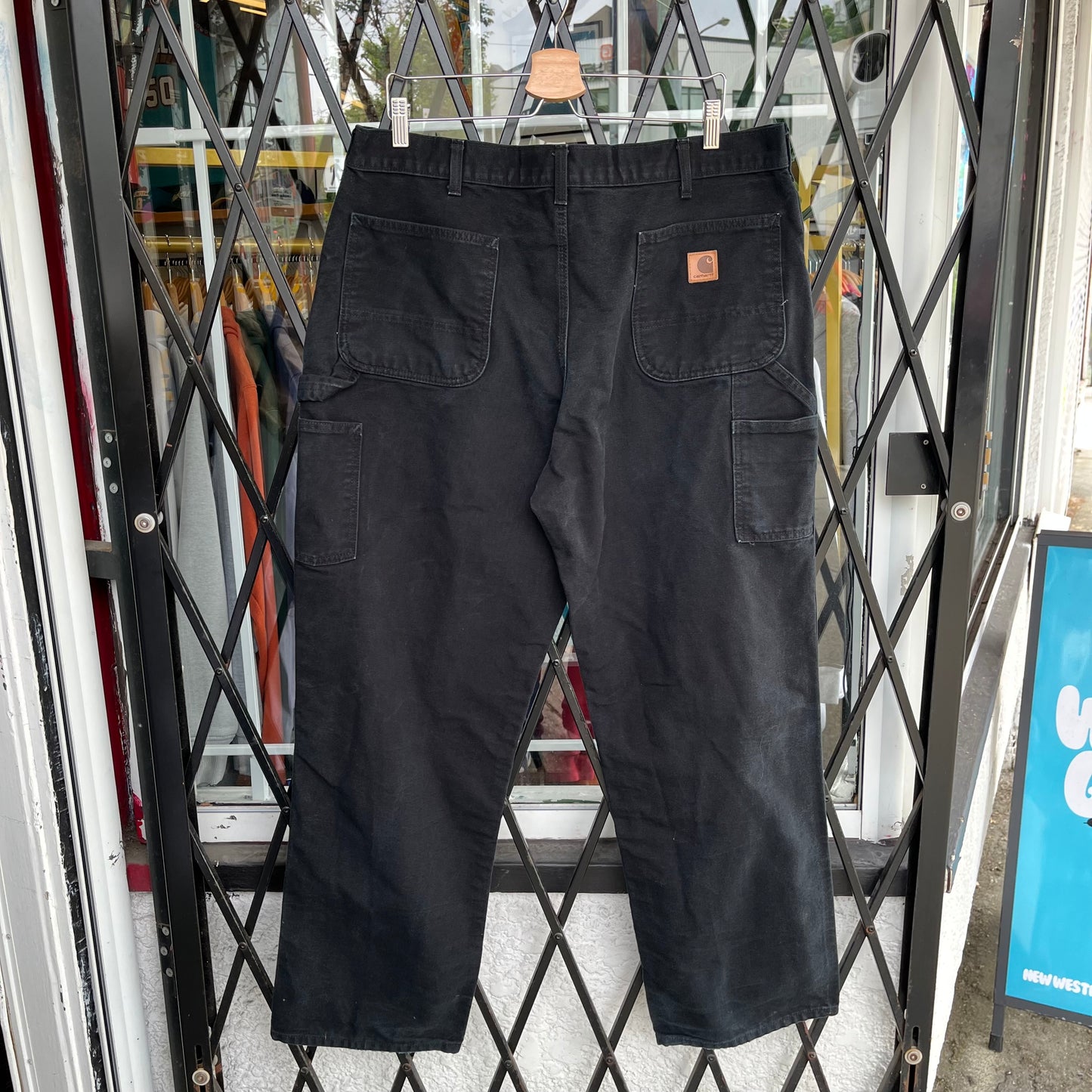 Carhartt Carpenter Pants Black - Size 36W