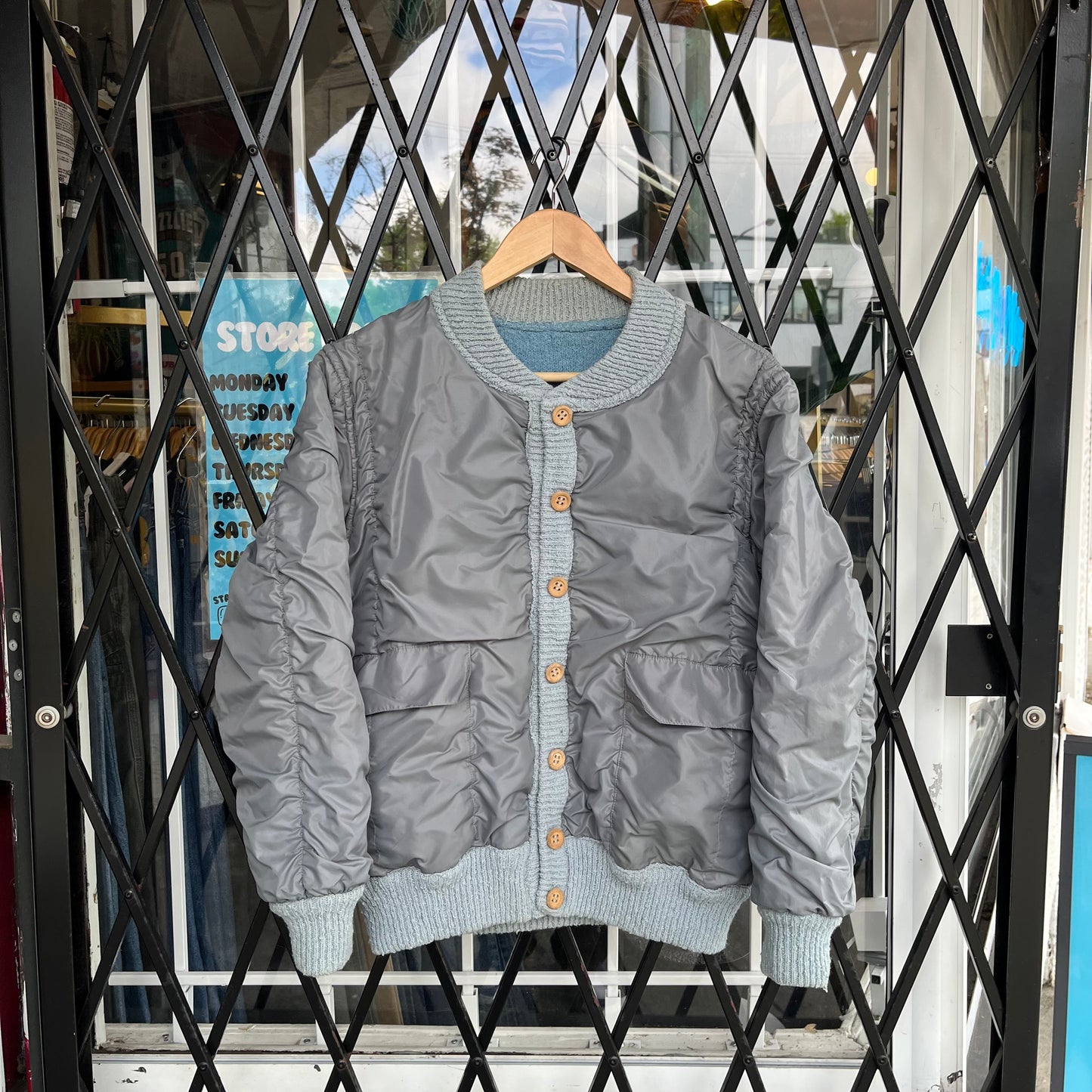 Vintage Reversible Knit Cardigan -  Size Women’s M