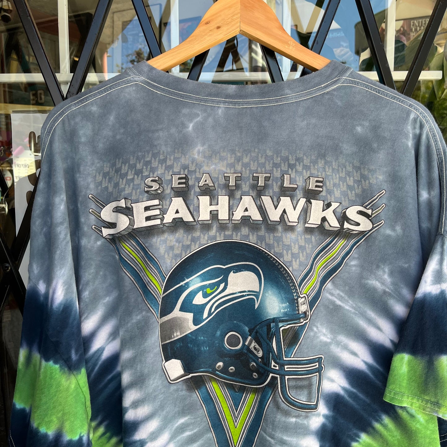 Seattle Seahawks Tie Dye Tee - Size XXL