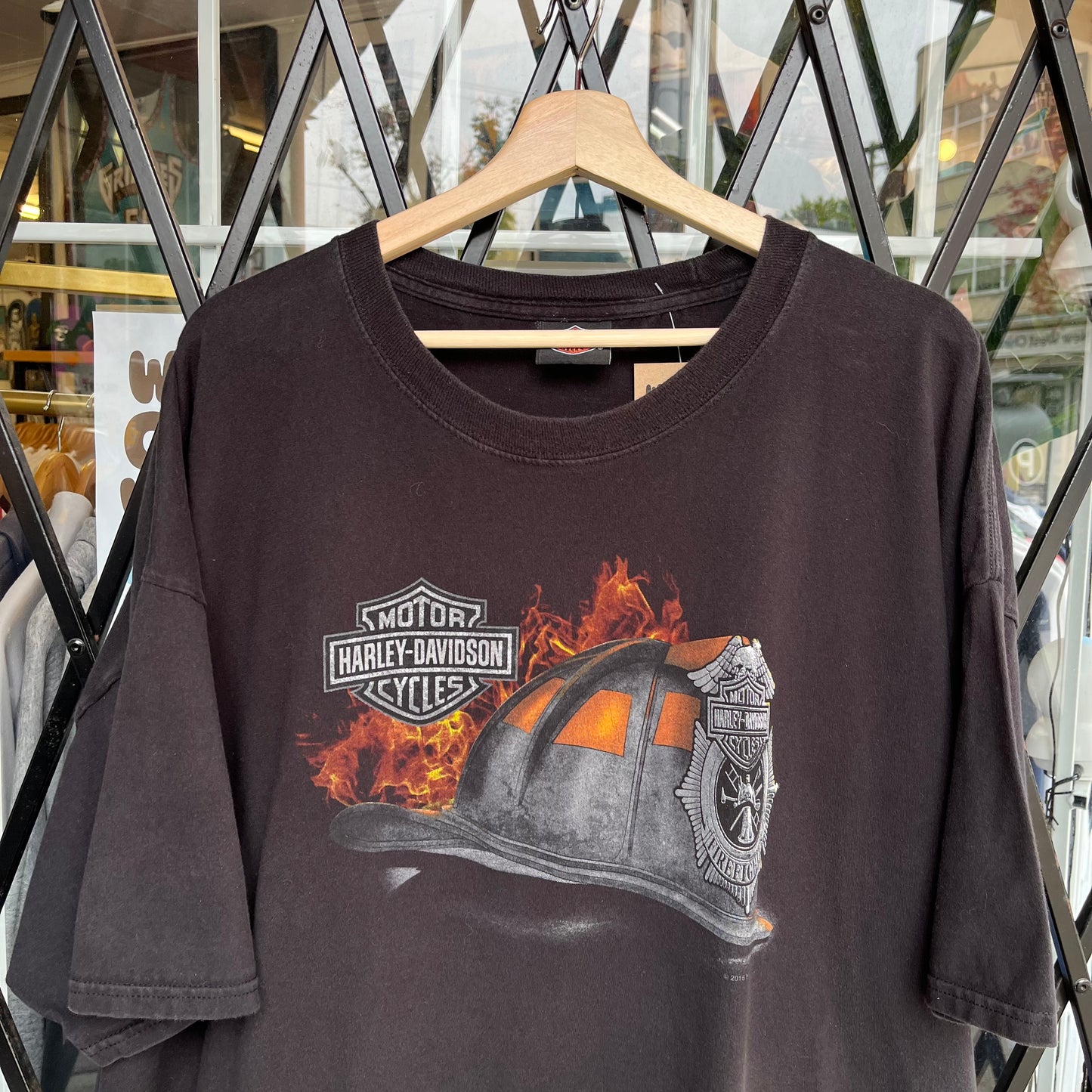Harley Davidson Fire Fighter Tee - Size XXXL
