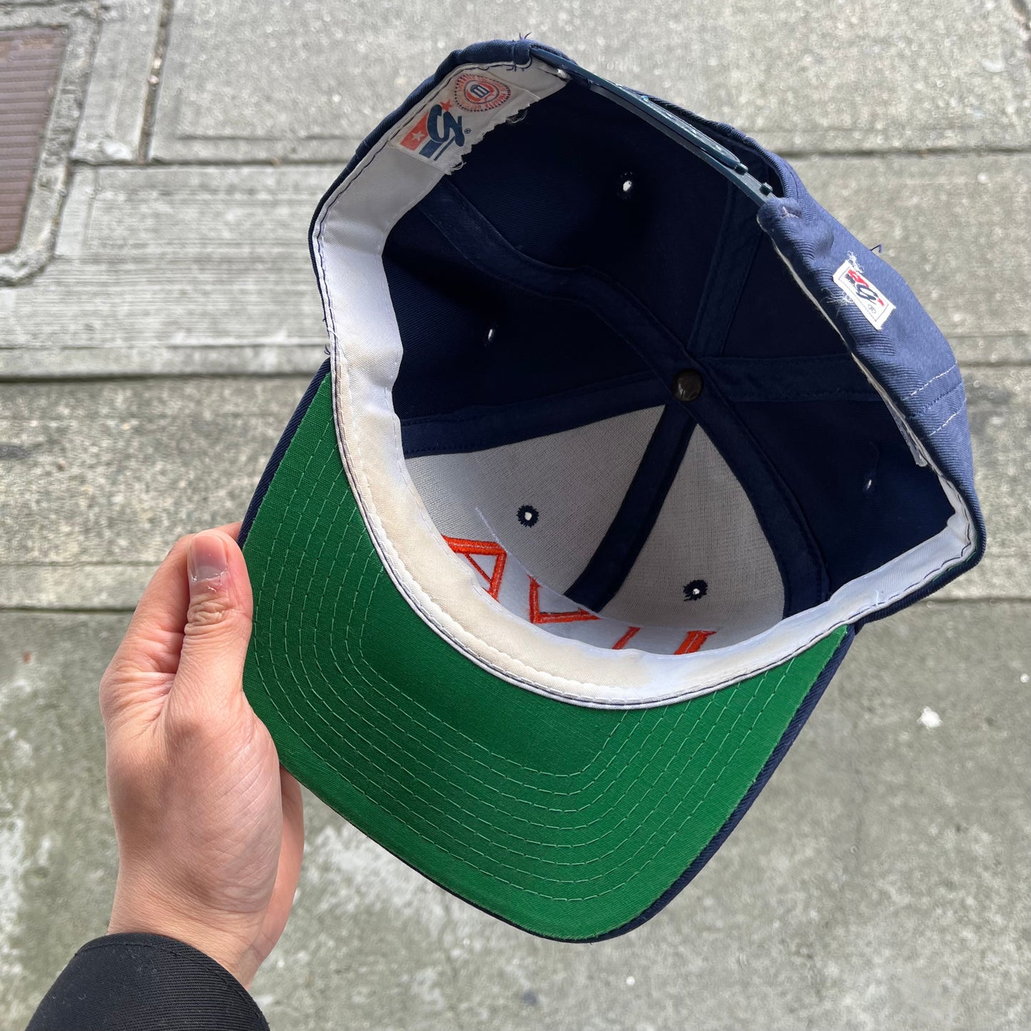 Vintage The Game University of Virginia Snapback