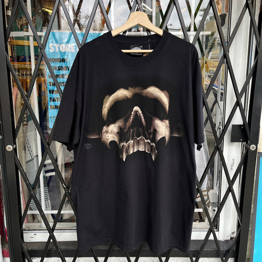 2005 Skull Bone 3D Skull Tee - Size XL