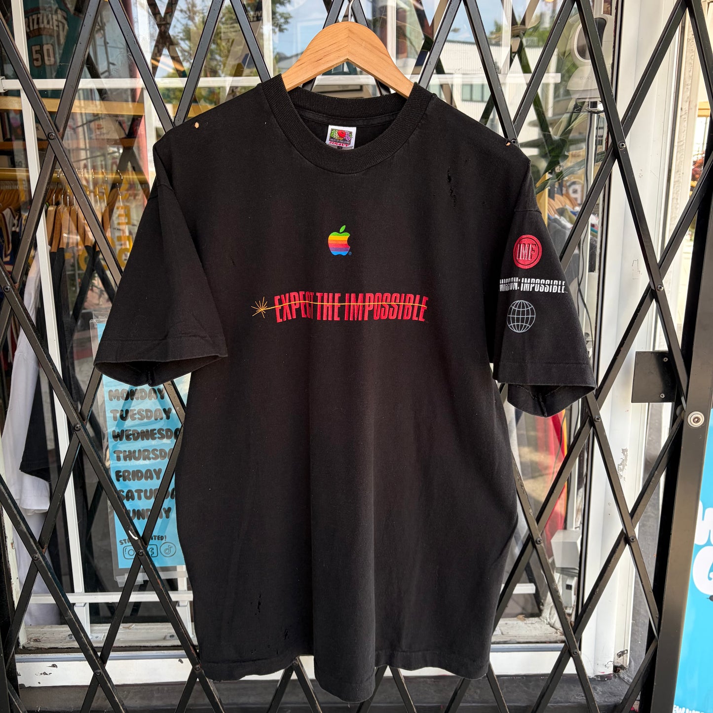 1996 Apple x Mission Impossible Promo Tee - Size XL