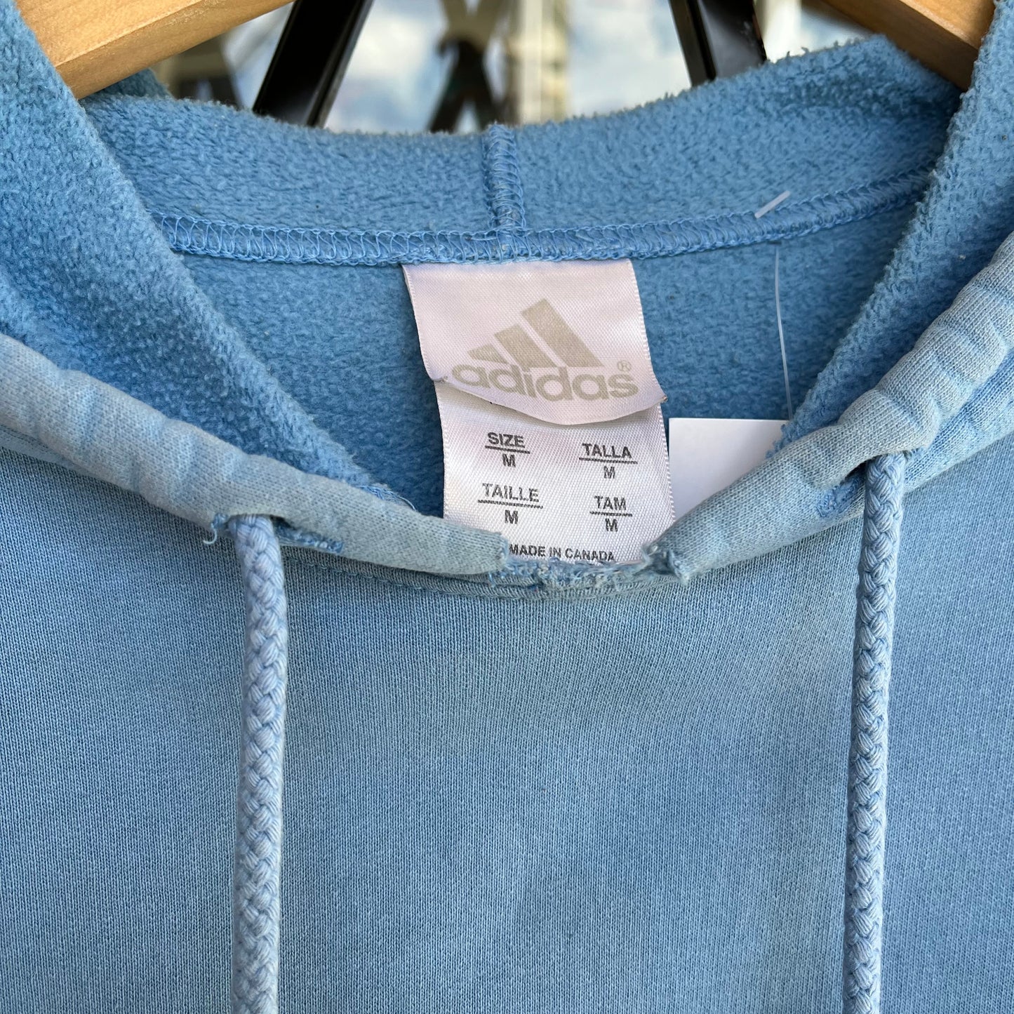 Vintage Y2K Adidas Hoodie - Size M