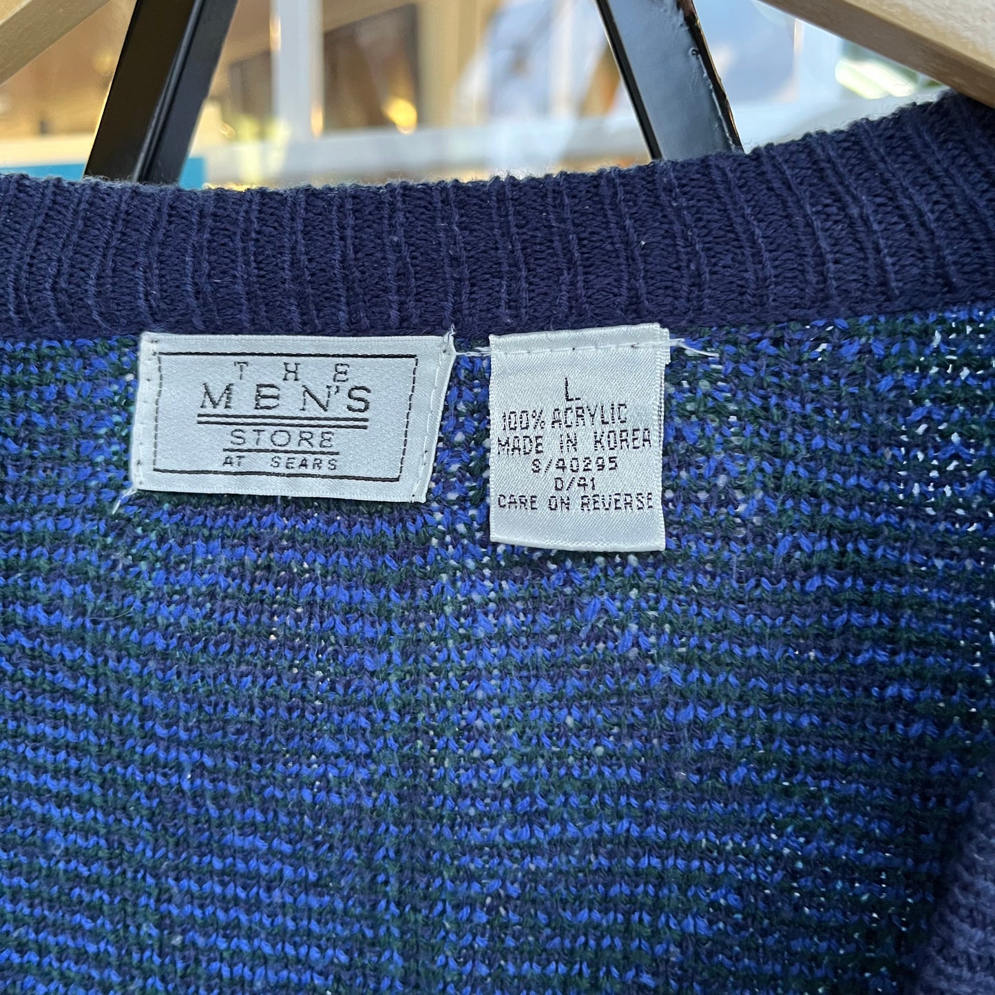 Vintage Knit Cardigan - Size L