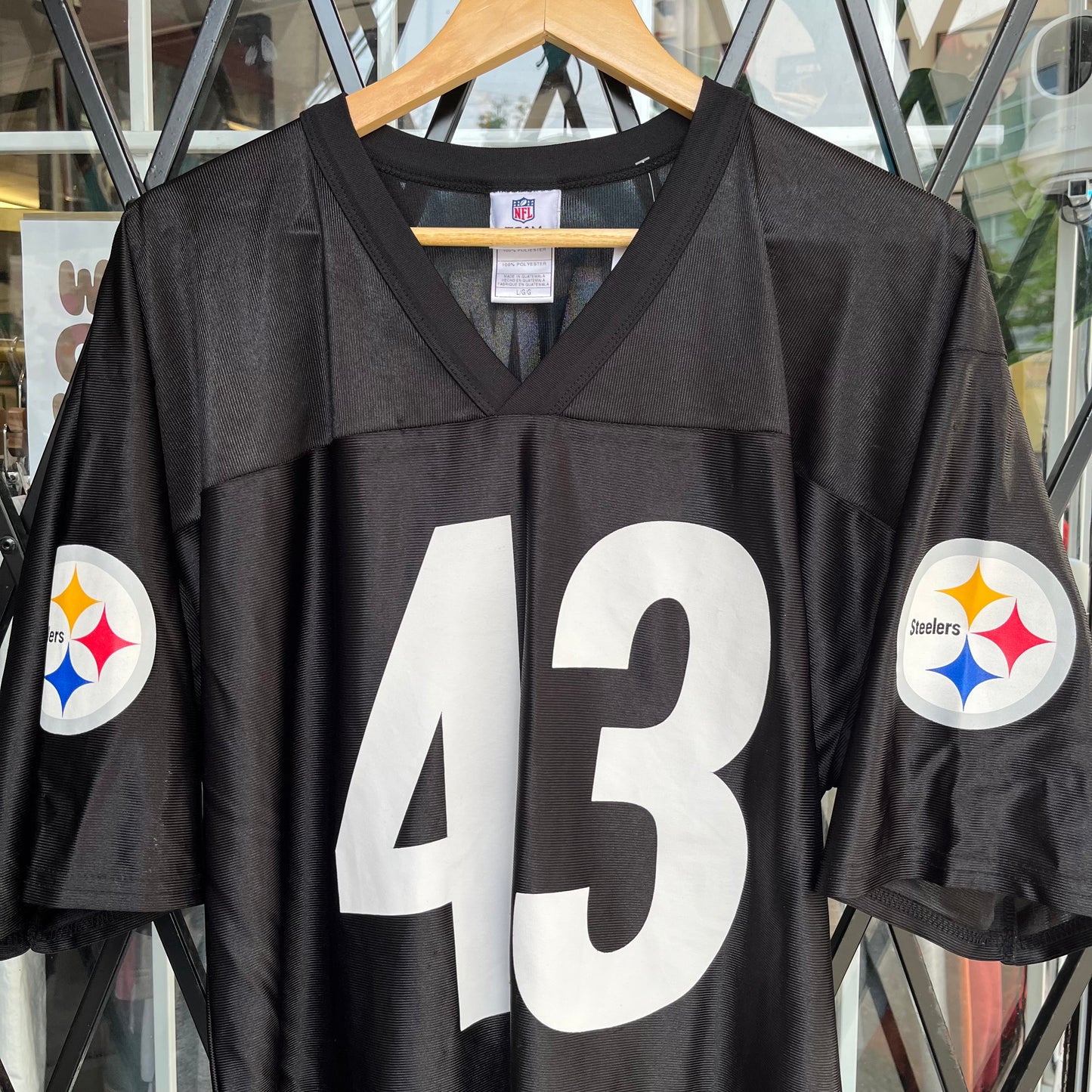 Pittsburg Steelers Troy Polamalu Jersey - Size L