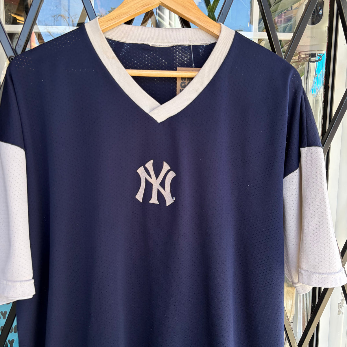 Vintage NY Yankees Mesh Jersey - Size XL