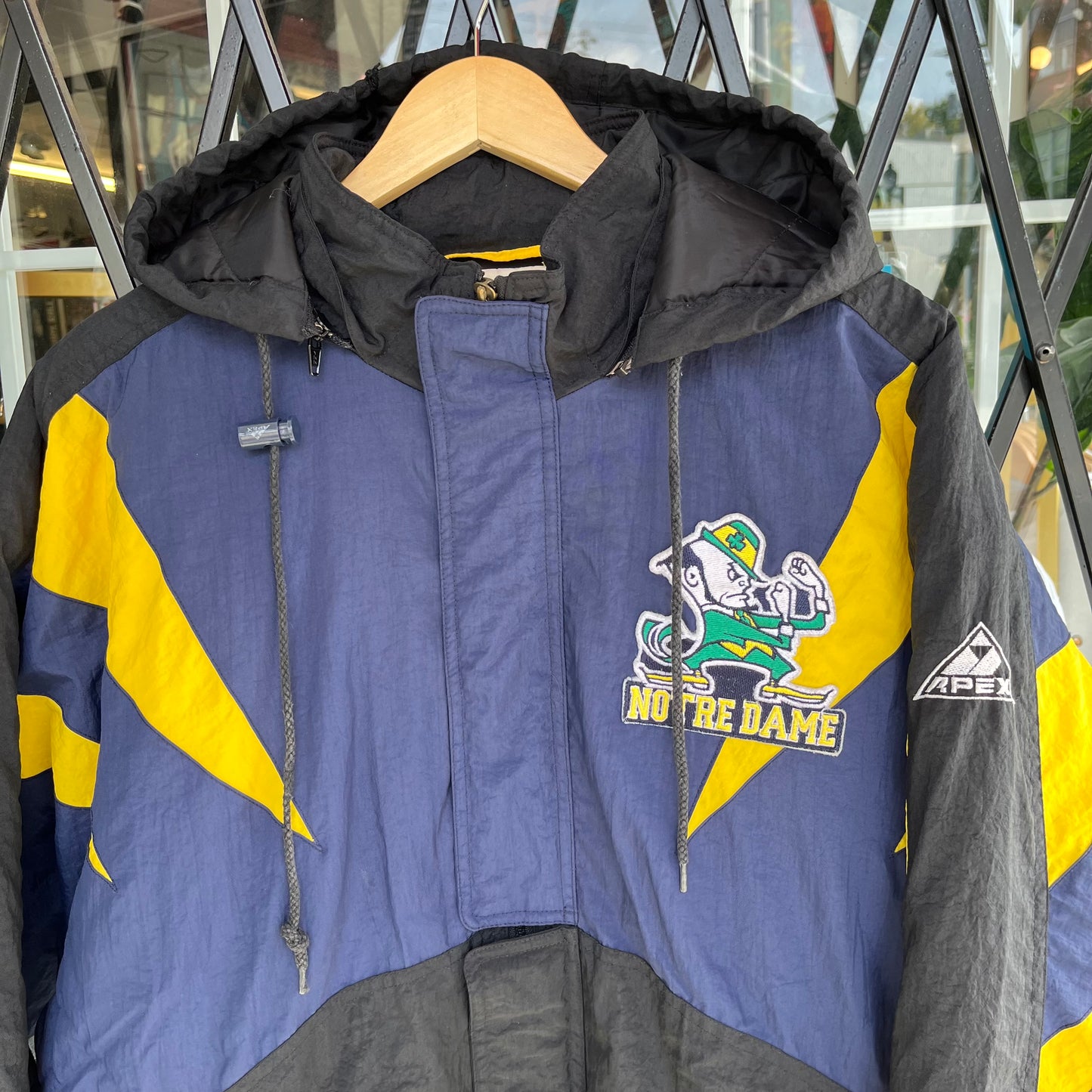 Vintage Apex One Notre Dame University Jacket - Size M